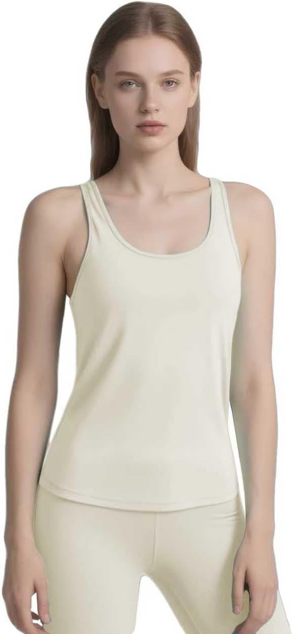 Women's 100% Merino Wool Tank Top – Ultra-Fine 15.5 Micron Base Layer, Breathable, Lightweight Undershirt Outdoor