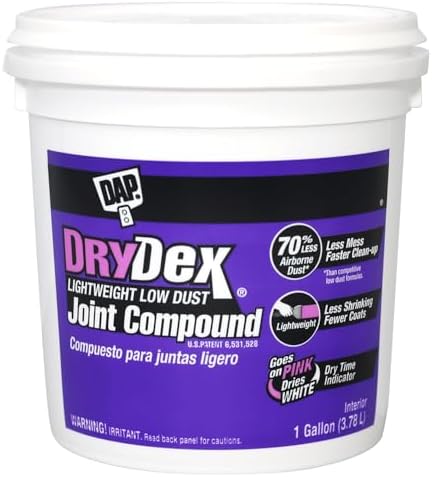 DAP 070798101258 Pp Prem LTWT Jt Comp Ga Raw Building Material, White