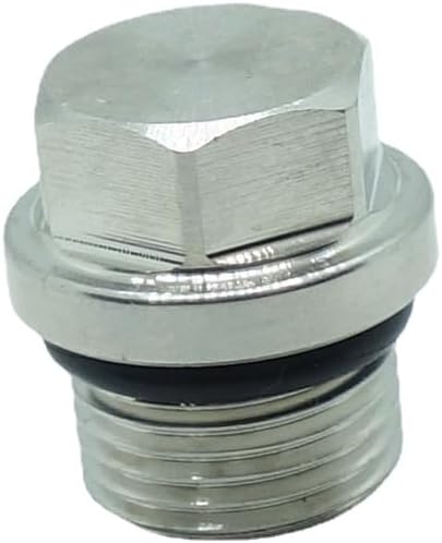1 Piece M18X1.5 Bung Plug with Outer Hex Head Pipe Fitting Stainless Steel 304 Solid