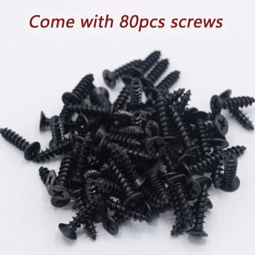20-Pack Steel T-Shape Mending Plate Corner Brace 2.4 Inch for Wood