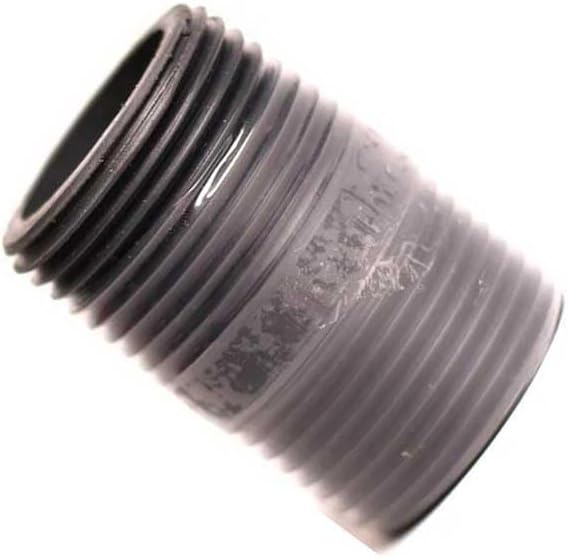 10 Pack Replacement 3/4 Inch x Close Schedule 80 PVC Nipple for Primex 85210