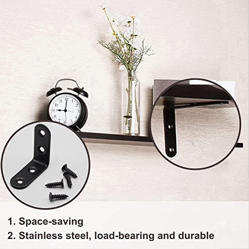 YAMASO 20PCS L Bracket Corner Brace, Stainless Steel