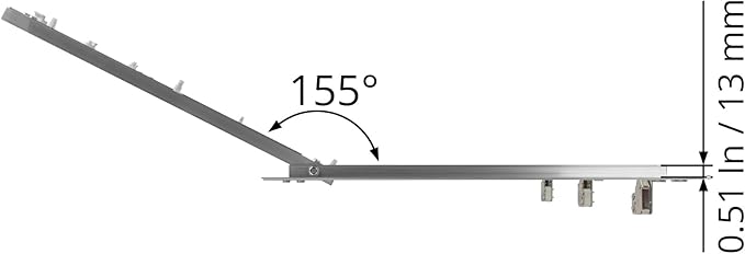 16" x 20" Inch Aluminum Drywall Access Panel - Service Shaft Door - Plumbing, Electricity, Heating, Alarm Wall Inspection hatch for Drywall - Bathroom Service Access Hole Cover
