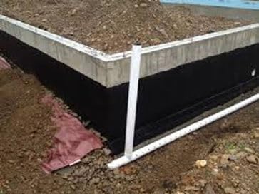 Foundation Coating – 5 Gallon Pail - Basement Wall Sealant & Waterproofing - Liquid Rubber Foundation Sealer for Concrete, Brick, Masonry, Metal & Wood - Heavy-Duty Foundation Leak Repair