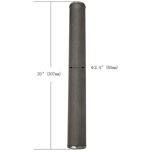 TECHTONGDA Whole House Sediment Water Filter Strainer Reusable 304 Stainless Steel with 40μm Filter Screen 15000L/H