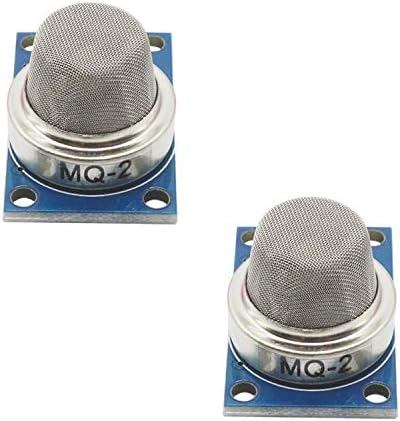 2 Pack MQ-2 Smoke LPG Butane Hydrogen Gas Sensor Detector Module