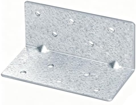 20 Pack 3-3/8" x 1-5/8" x 1-5/8" L Angle Brackets Corner Braces