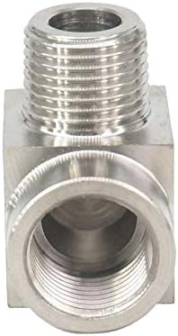 Beduan 304 SS 90 Degree Street Elbow 1/4 Male x 1/4 NPT Female