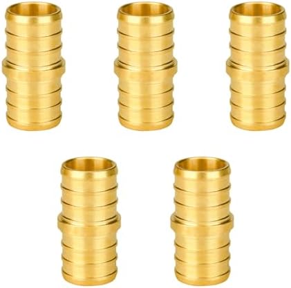 SUNGATOR 5-Pack 3/4 Inch PEX Coupling Fittings
