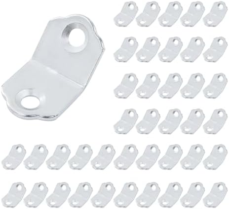 MY MIRONEY 40PCS 135 Degree Corner Brackets, Silver