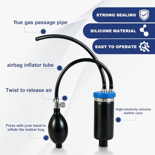 Easy Intake Adapter, Automobile Smoke Leak Tester Adapter, 1PCS