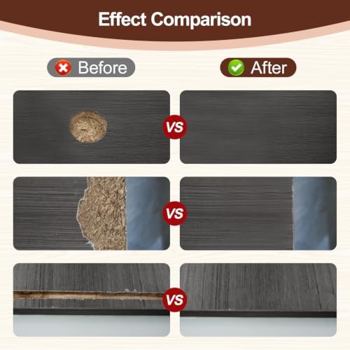 Boncart Wood Filler, 9.87 OZ Ebony Wood Putty