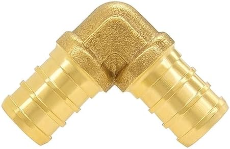 Hooshing 16 Pack 3/4" PEX Fitting Combo, Coupling, Elbow, Tee, Cross Set