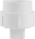 10-Pack EFIELD 1-1/2“ PVC DWV Fitting Cleanout Adapter w/C.O Plug (SPG x FPT)