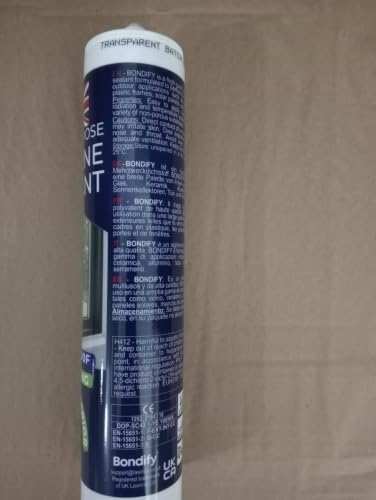 Waterproof Silicone Sealant Clear, Silicone Caulk for Window & Door, Kitchen & Bathroom Solvent Free, 3PCs x 10oz, Ideal for Sink, Sanitary, Bath, Shower Sealant, Window Frame Sealant
