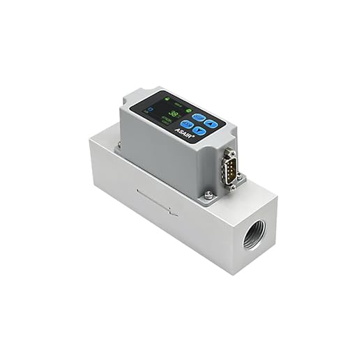 AMS3 Large Range 6000L/min High Accuracy Thermal Gas Flow Meter Air Oxygen Nitrogen RS485 NPN Analog Voltage Output Flowmeter