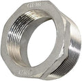 2" Male NPT to 1-1/2" Female NPT Female Reducing/Reducer Bushing Pipe Fitting,Adapter,Stainless Steel SS 304 Hex Bushing…