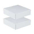 2 Pack 12" x 12" x 3" PVC Plastic Dustproof Waterproof Box IP65 Junction Boxes Project Junction Conduit Box for Electrical Enclosure