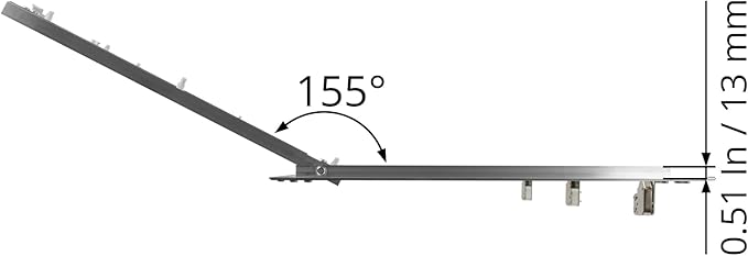 16" x 24" Inch Aluminum Drywall Access Panel - Service Shaft Door - Plumbing, Electricity, Heating, Alarm Wall Inspection hatch for Drywall - Bathroom Service Access Hole Cover