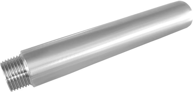 Beduan Stainless Steel Pipe Fittings, 3/4" NPT Male x 3/4" NPT Female Threaded, 6" Length Nipple Cast Pipe (Pack of 1)