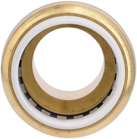 SharkBite 1 Inch PVC x 1 Inch MNPT Adapter, Push to Connect Brass Plumbing Fitting, PEX Pipe, Copper, CPVC, PE-RT, HDPE, UIP140A