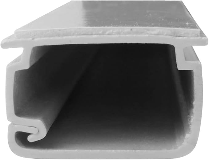 Construct Pro 5 pack of Raceway 4ft Section x 1.38in (White)