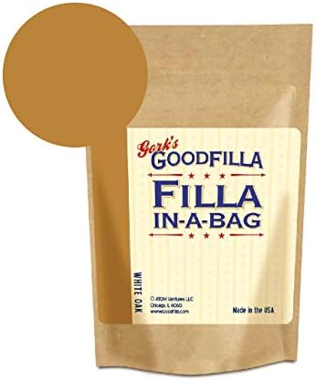 GoodFIlla White Oak, 12 Pound, Wood and Grain Filler Powder, Stainable, Paintable, Sandable, Versatile | Zero Waste