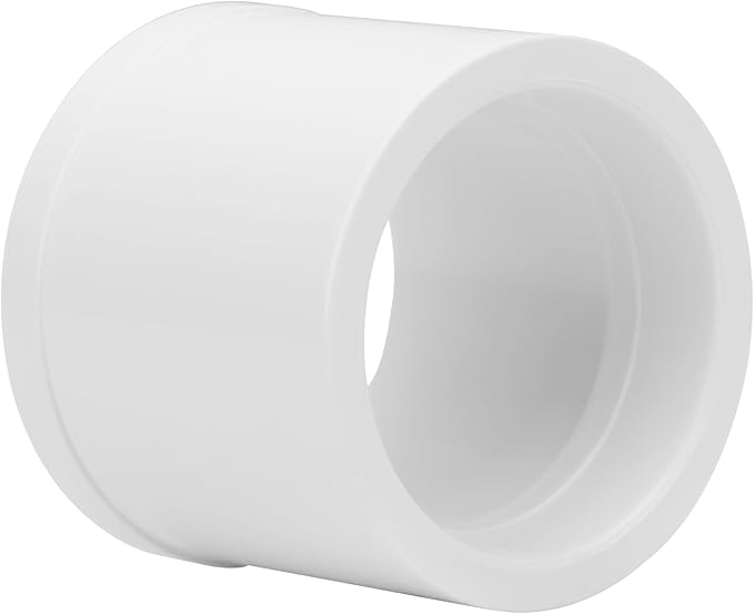 10Pack 1-1/4"x 1" PVC DWV Reducing Bush Adapter Pipe Fitting SCH40 PVC Reducer Bushing (Socket x Socket) PVC Pipe Reducing Bushing Fitting for Home Sewer Plumbing