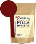 Wood Grain Filler & Putty Powder - Innovative Formula - Filla-In-A-Bag - Mahogany - 4 oz By Goodfilla | Repairs, Finishes & Patches | Paintable, Stainable, Sandable & Quick Drying | Zero Waste