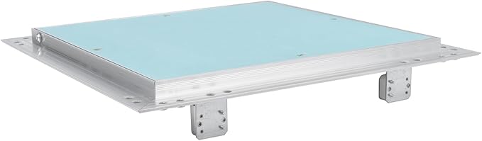 12" x 12" Drywall Access Panel – Waterproof Aluminum Frame Gypsum Hatch – Wall & Ceiling Inspection Door – Easy Install Removable Cover for Plumbing, Electrical, Utility & Ventilation Access