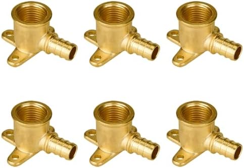 SUNGATOR 6-Pack 1/2 Inch PEX Drop Ear Elbow