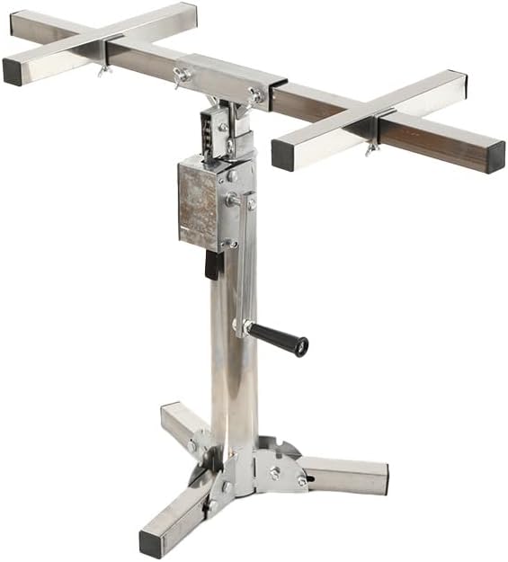 Cabinet Lift Jack for Installing,Cabinets Installation Tools with Adjustable Third Hand Support System,Premium Steel Support Rod Load-Bearing 165lbs, Multi-unctional Jacks