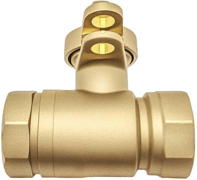 1’’Lead-Free bronze street curb stop FNPT for water main tube service fittings