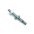 Zinc-Plated Steel Wedge Anchors, 3/8" X 3-1/2" - Heavy-Duty Mounting Bolts for Concrete - 25 Pack