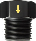 High Sierra® - Solid Metal Certified Vacuum Breaker and Backflow Preventer for Handheld Shower Heads - Matte Black Finish