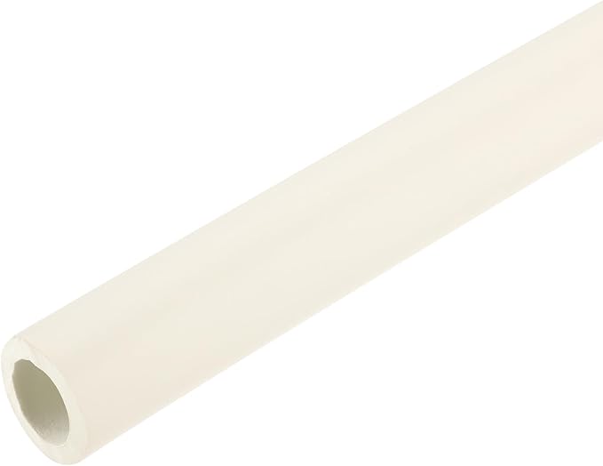 uxcell Foam Tubing for Handle Grip Support, Pipe Insulation Outside Pipe Lagging, 22mm(7/8") ID 32mm(1 1/4") OD 1m White