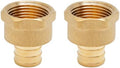 SUNGATOR 2-Pack 3/4" PEX to 3/4" Female NPT Adapte Fittings