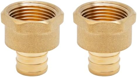 SUNGATOR 2-Pack 3/4" PEX to 3/4" Female NPT Adapte Fittings