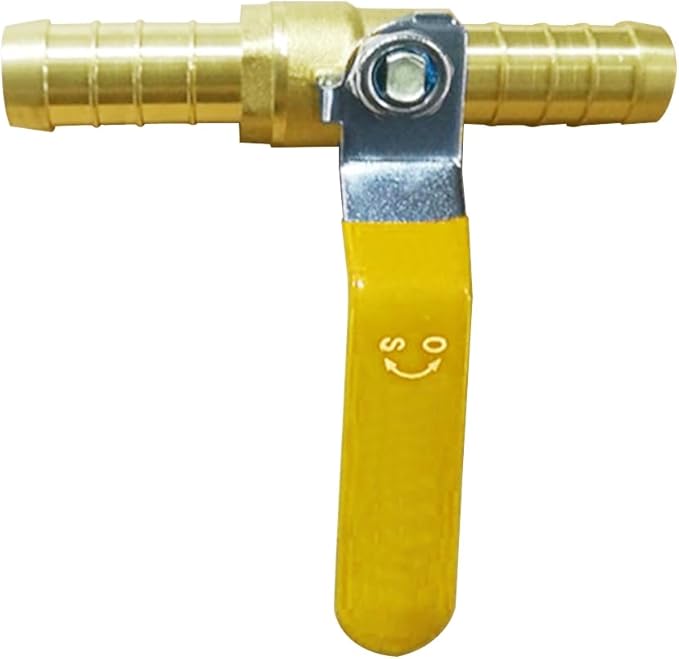 5/8 Inch PEX Crimp Brass Shut-Off Ball Valve (Pack of 2)