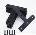 20-Pack Steel T-Shape Mending Plate Corner Brace 3.15 Inch for Wood