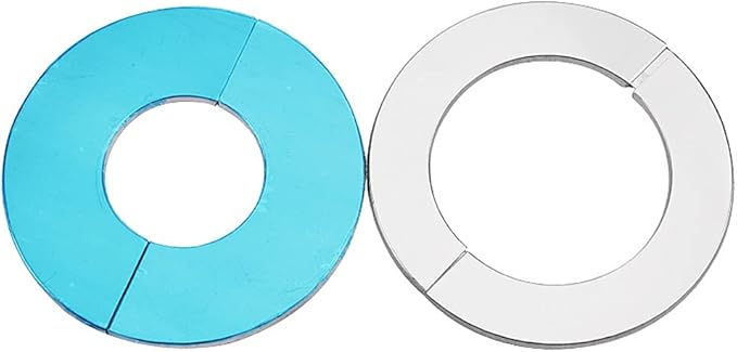 Wall Split Flange Stainless Steel Round Escutcheon Plate Water Pipe Wall Covers Fit For Kitchen Faucets Sinks Toilets Round Escutcheon Plate