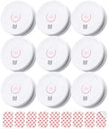 SITERLINK Smoke Detectors Replaceable Battery,GS509A-2NCDR 9pack