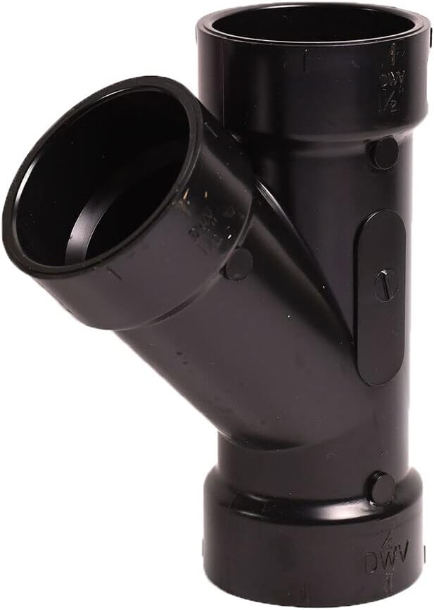 Replacement 92301 1-1/2 Inch ABS Wye for Thrifco Plumbing 6792301