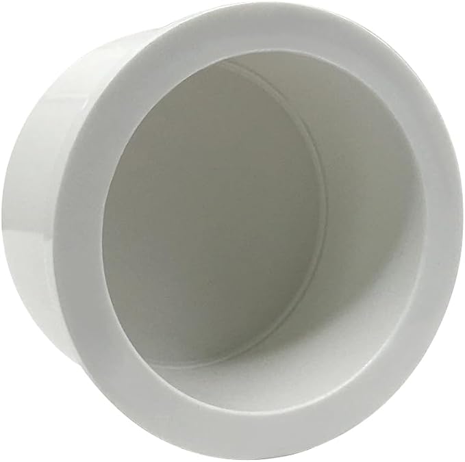 5PCS 1-1/4 Inch PVC Pipe End Cap Plug Adapter Pipe Fittings Slip Schedule(SCH) 40 for DIY Garden Shelf Home Industrial
