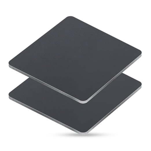 10 X 10 X 1/4 Inch A36 Steel Plate Hot Rolled,Stainless Steel Plate,A36 Square Hot Rolled Steel Base,Square Weldable Metal for Structural Support and Industrial Use(2, 10" x 10"x1/4")