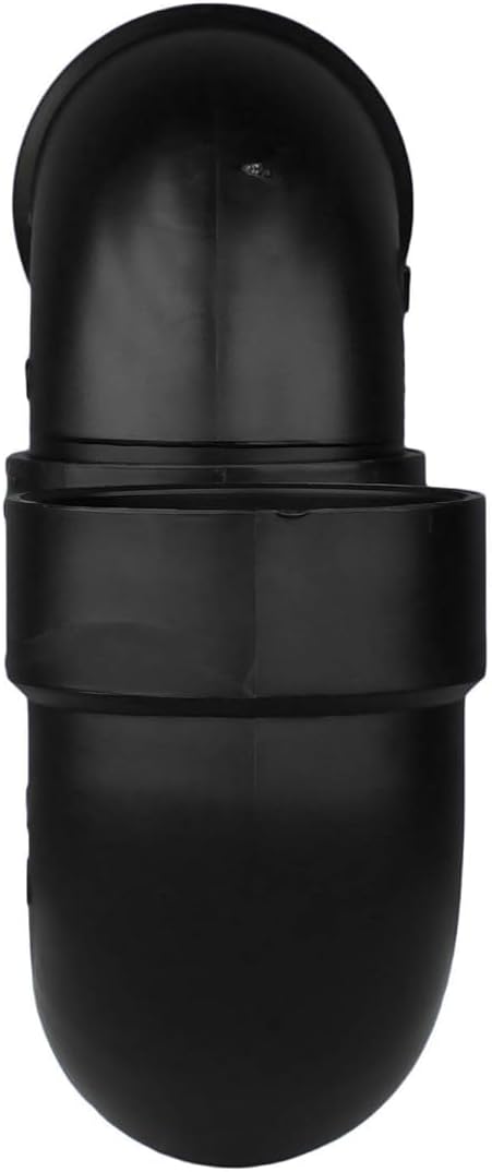 Lesso 1 1/2 '' P Trap ABS Black 1.5 Inch Easy install no Leak Water | RV Waterless 1.5 inch P Trap Kit to Prevent Foul Odors