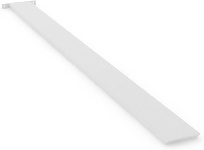 IRONSUPPORTS.COM Iron Supports Hidden Island Countertop Support Bracket - Heavy Duty Brackets for Granite Countertops Steel Kitchen (White 38 Inch)