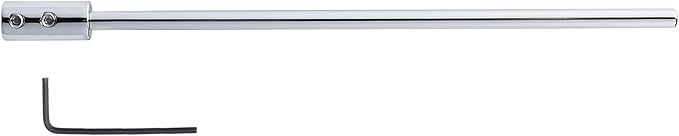Artiwell Extension Rod for Bathroom Pop-Up Vertical/Horizontal Rods, 6 Inch Pop Up Drain Extension Rod for Bathroom Sink Drain Assembly,Chrome Plated