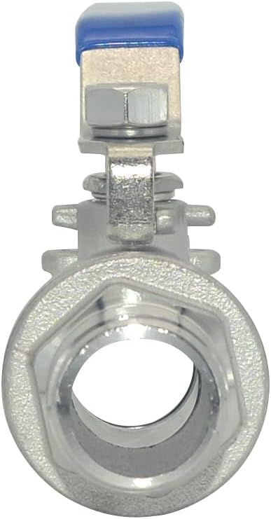 1Pcs Full Port Ball Valve 1'' - Heavy Duty Male NPT (MNPT) X Female NPT (FNPT) Thread with Long Handle Switch,Stainless Steel 304 for Water, Oil, and Gas,1000WOG