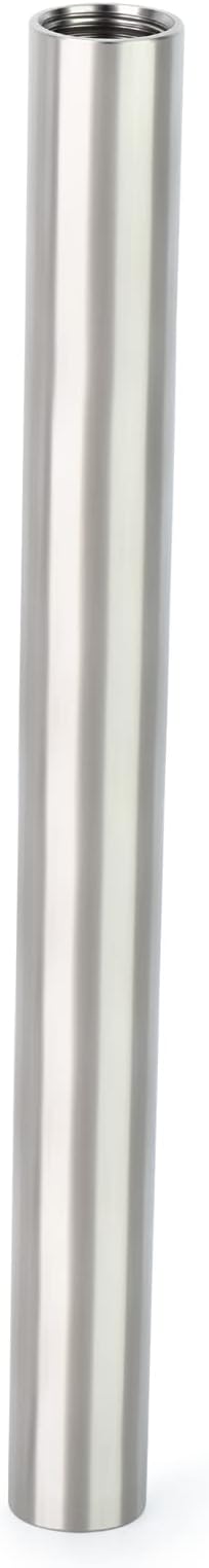 TAISHER 2PCS Stainless Steel Pipe Fittings, 1" NPT x 1" NPT Female Threaded, 12" Length Nipple Cast Pipe